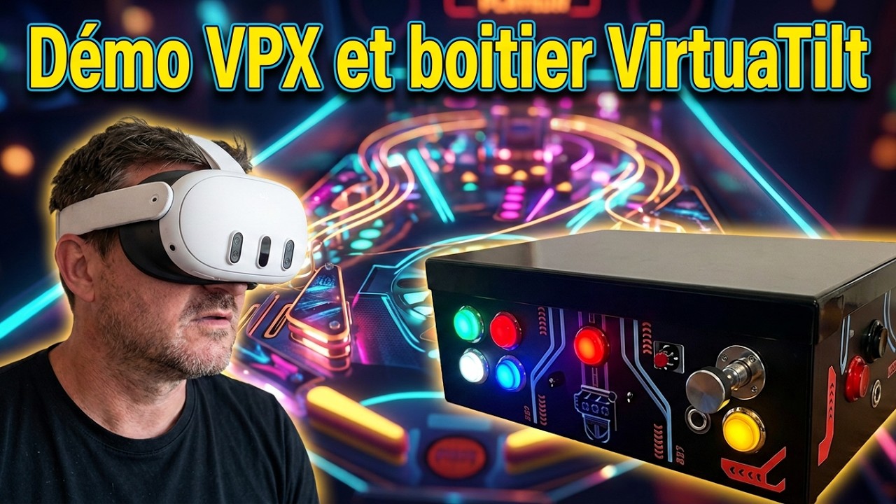 Démo VPX VR avec Meta Quest 3 et VirtuaTilt
