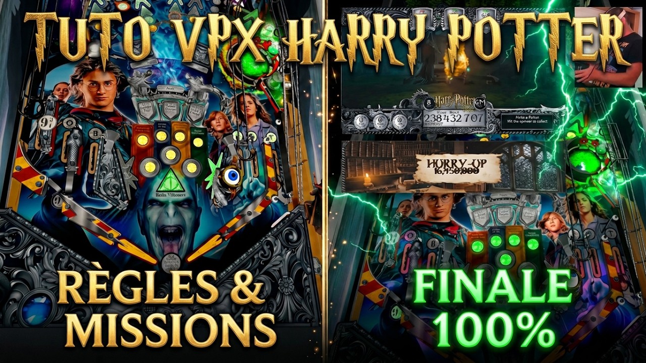 Tuto table VPX Harry Potter 4, The Goblet of Fire